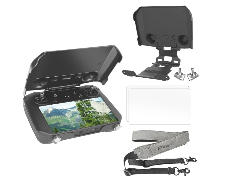 Sun Hood, Lanyard & Screen Protector Kit for DJI RC Pro