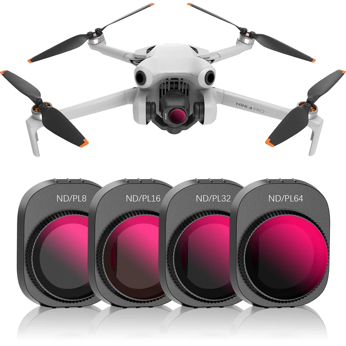 ND/PL Filter Set for DJI Mini 4 Pro · 4 Pack